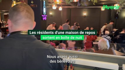 Des résidents d'une maison de repos en boîte de nuit !