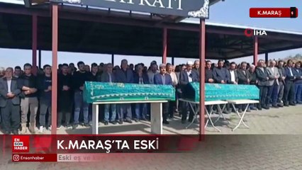 Kahramanmaraş’ta eski koca vahşeti: Eski eş ve kayınvalide yan yana toprağa verildi