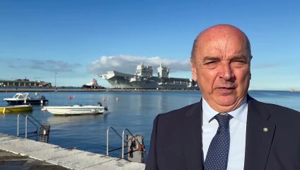 Trieste - Dipiazza: Ben arrivata Nave Trieste (24.10.25)