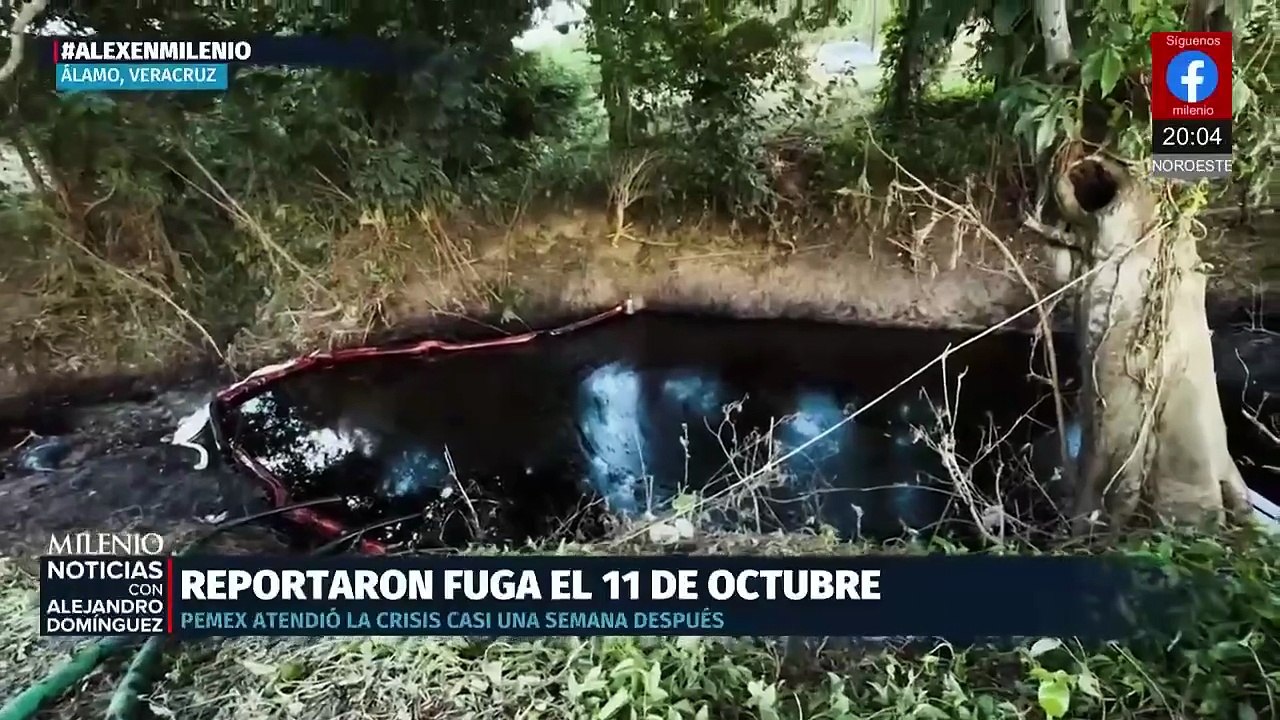 Marina activa Fase III por derrame de hidrocarburos en río Pantepec