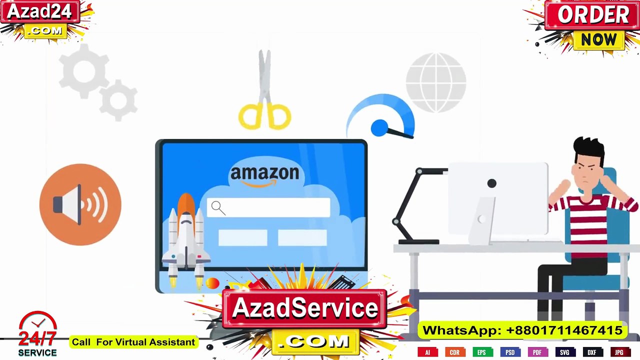 Setup, Optimize & Manage Your Amazon PPC Campaigns  Amazon PPC Expert 🚀