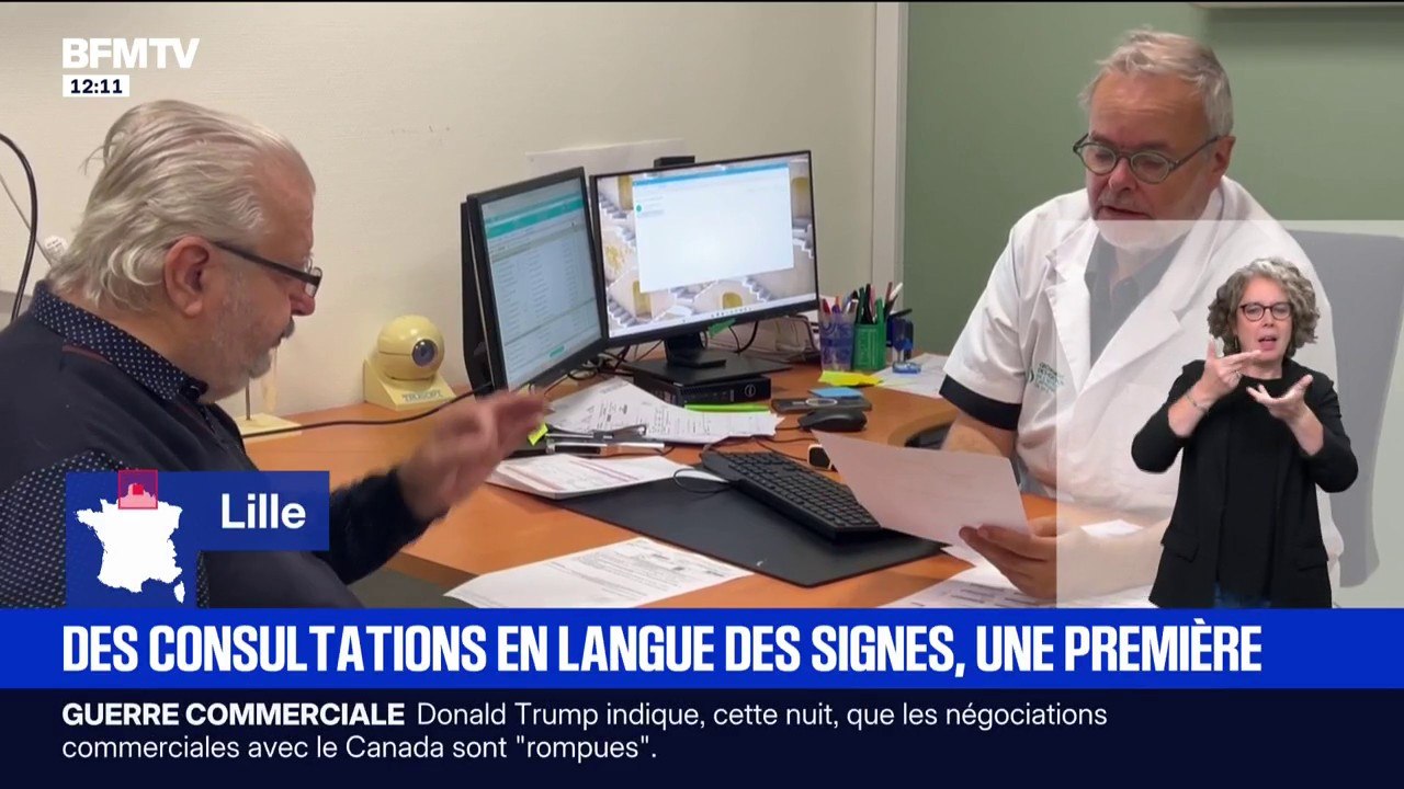 À Lille, ce médecin propose des consultations en langue des signes pour les personnes sourdes