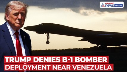Trump Denies Reports of B-1 Bomber Deployment Near Venezuela