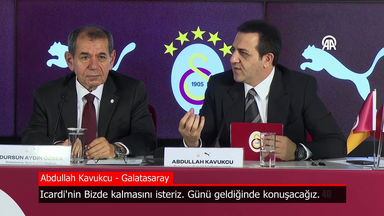 Abdullah Kavukcu'dan Icardi ve Barış Alper açıklaması! 'Kalmasını isteriz'
