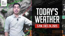 Today's Weather, 5 P.M. | Oct. 24, 2025