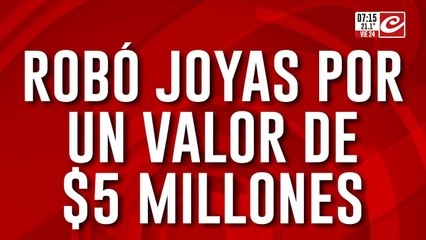 Cayó "La tía Chona", peligrosa delincuente que robó varios comercios