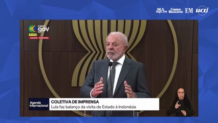 Lula sobre reunião com Trump: “vai ser boa para ele e para o Brasil
