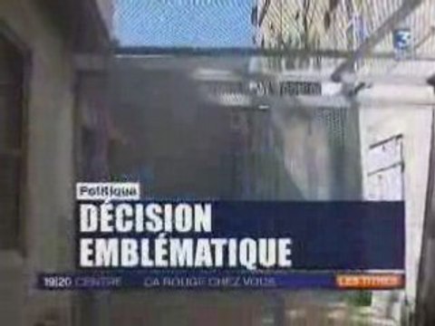 FR3 210508 Blois refuse son Local de Rétention