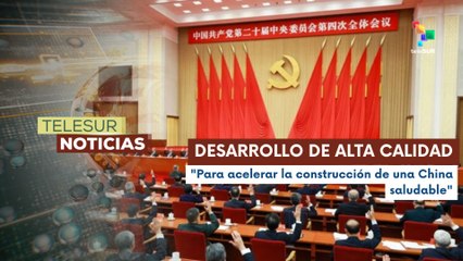 En China, se realizó la cuarta sesión plenaria del vigésimo comité central del partido comunista