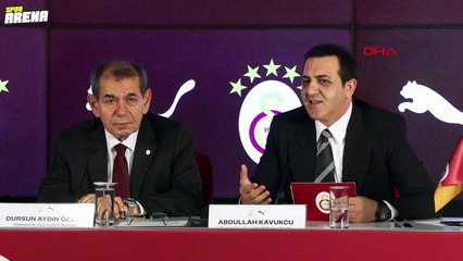 Galatasaray Başkanı Dursun Özbek ve Abdullah Kavukcu'dan Sane, Osimhen ve Barış Alper açıklaması: Türkiye'den çok daha büyük rakamlar verilmesine rağmen gitmedi!