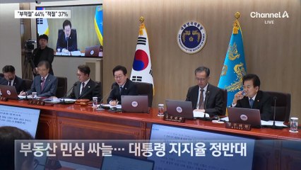 부동산 민심 싸늘한데…대통령·민주당 지지율 상승, 왜?