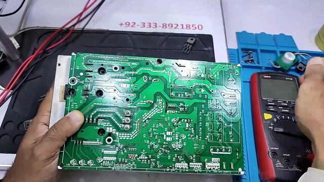 Dc inverter ac pcb IGBT testing outdoor pcb error code E5 E1 E6 Dc inverter ac pcb training center #546