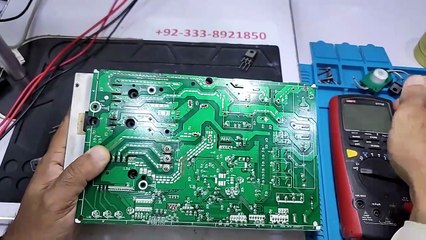 Dc inverter ac pcb IGBT testing outdoor pcb error code E5 E1 E6 Dc inverter ac pcb training center #546