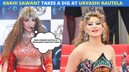 Rakhi Sawant Says “I Don’t Lie Like Urvashi Rautela,” As She Shows Off Her Gold & Diamond Jewellery