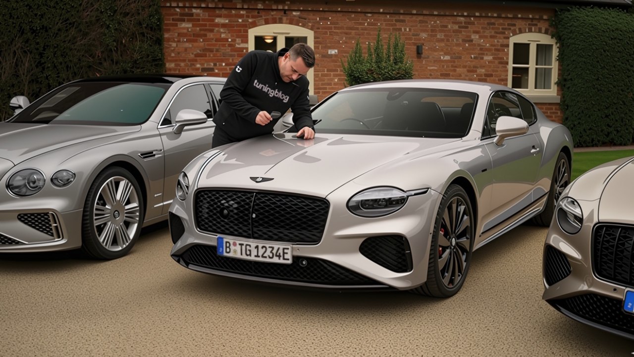 2025 Bentley Black Edition: Continental GT & Flying Spur mit High Performance Hybrid
