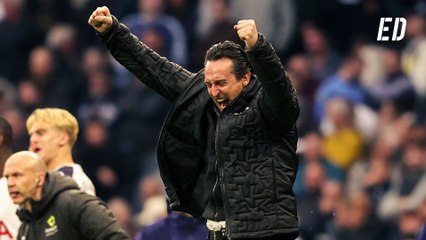 Emery cumple tres años con el Aston Villa