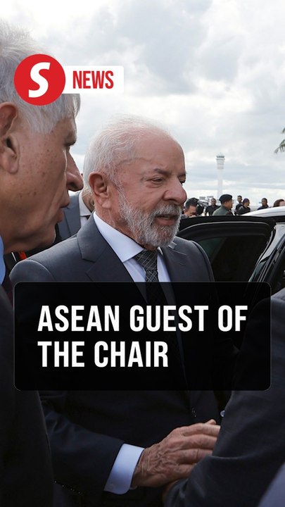 Brazil’s Lula arrives for 47th Asean Summit