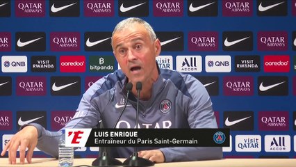 « Vous faites toujours l'analyse en fonction du résultat », Luis Enrique hausse le ton - Foot - Ligue 1 - PSG