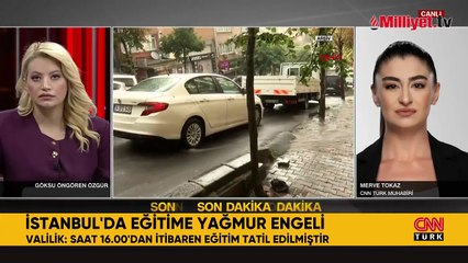 Valilik açıkladı: İstanbul'da okullar tatil edildi
