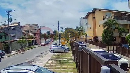 Câmera de segurança flagra furto de cachorro shih-tzu em condomínio de Salvador