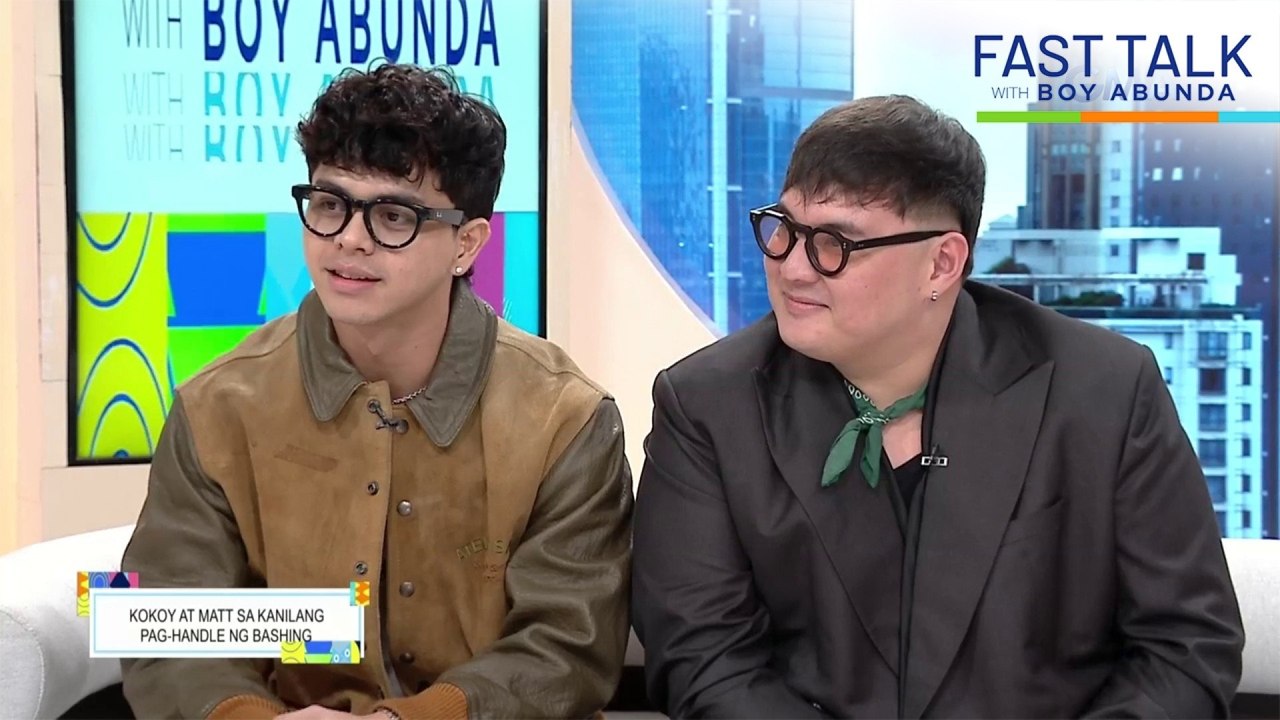 Fast Talk with Boy Abunda: Kokoy and Matt talk about mental health and bashing (Episode 711)