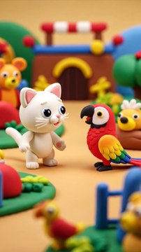 cat and parrot awesome videos #cat #cats #catvideos # parrot #funny