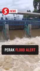 Perak's Bukit Merah dam releases water amid heavy rainfall