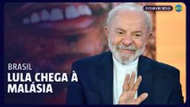 Lula chega à Malásia para iniciar a 2ª etapa da viagem pela Ásia