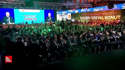 Erdoğan: 500 bin sosyal konut projesinde taksitler 6 bin 750 liradan başlayacak