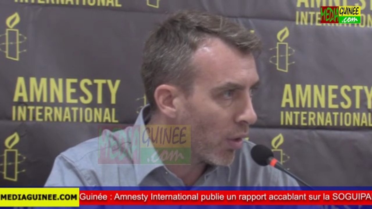 Guinée  Amnesty International publie un rapport accablant sur la SOGUIPAH
