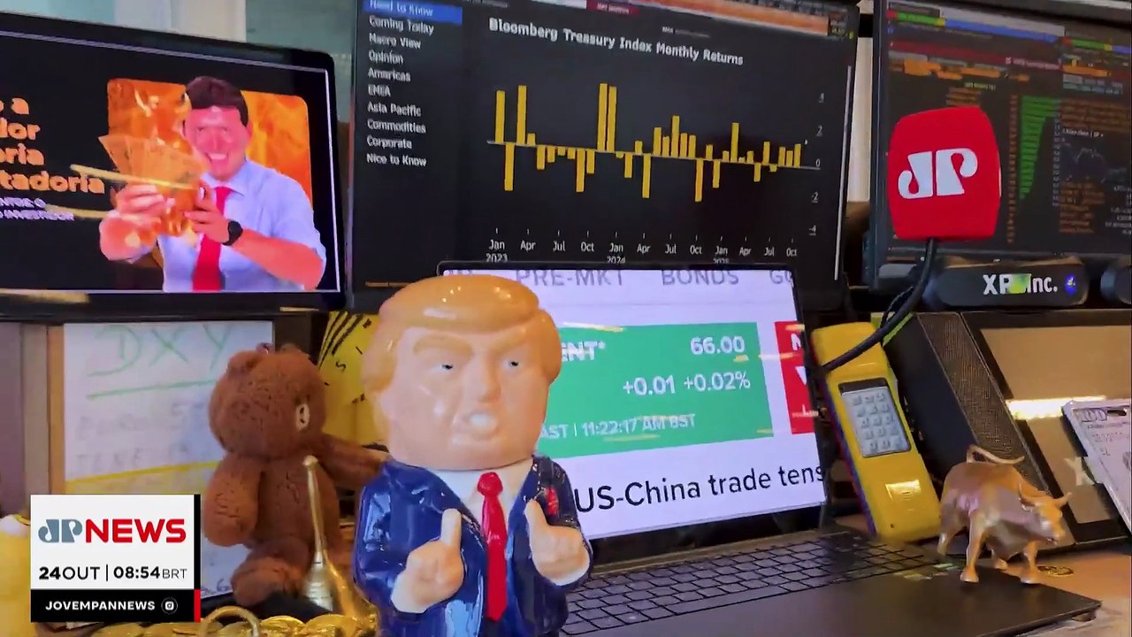 Mercado olha inflação nos EUA e Brasil, Petrobras, Haddad e política | MINUTO TOURO DE OURO 24/10/2025