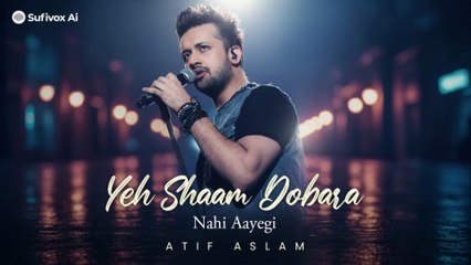 Yeh Shaam Dobara Nahi Aayegi | Atif Aslam | Sufivox Ai