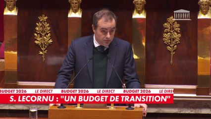 Sébastien Lecornu : «Ce budget est un budget de transition»