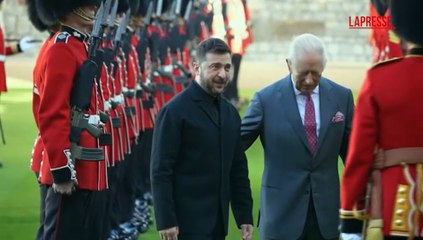 Ucraina: Zelensky ricevuto da re Carlo III a Windsor