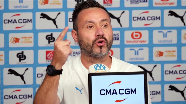 « Je ne suis pas infaillible, je fais des erreurs », Roberto de Zerbi revient sur la défaite contre le Sporting - Foot - Ligue 1 - OM