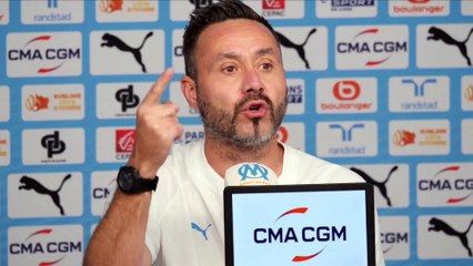 « Je ne suis pas infaillible, je fais des erreurs », Roberto de Zerbi revient sur la défaite contre le Sporting - Foot - Ligue 1 - OM