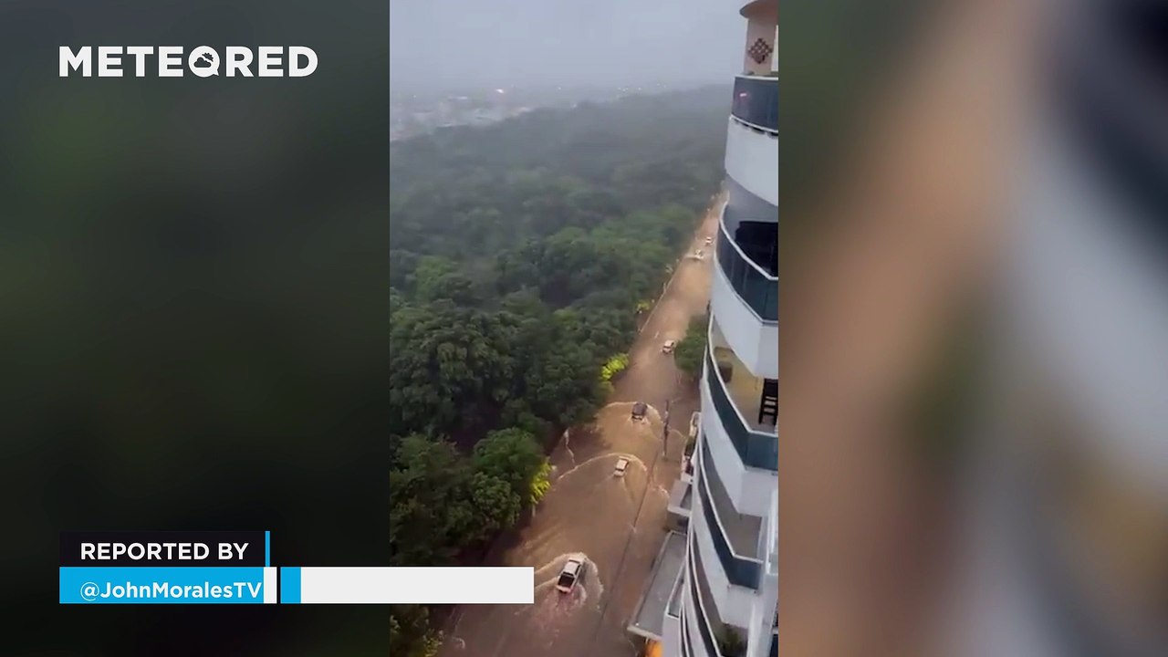 Tropical Storm Melissa causes severe flooding in Santo Domingo, Dominican Republic