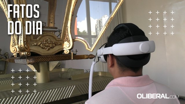 Experiência imersiva faz o público viver o Círio de Nazaré em realidade virtual