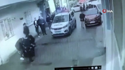 İzin günündeki bekçi, polisten kaçan şüpheliyi uçarak yakaladı