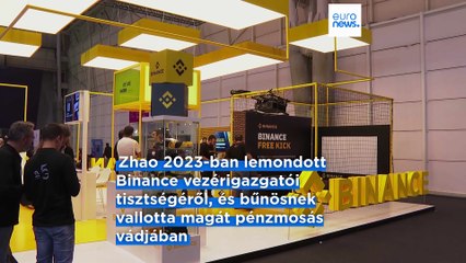 Trump amerikai elnök kegyelmet adott a Binance társalapítójának, Changpeng Zhaónak