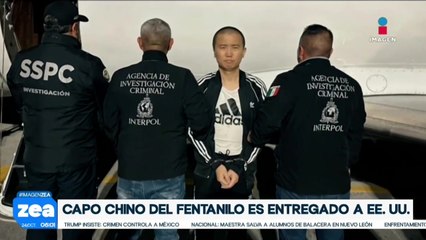 México entrega a Estados Unidos a Zhi Dong Zhang, presunto traficante de fentanilo