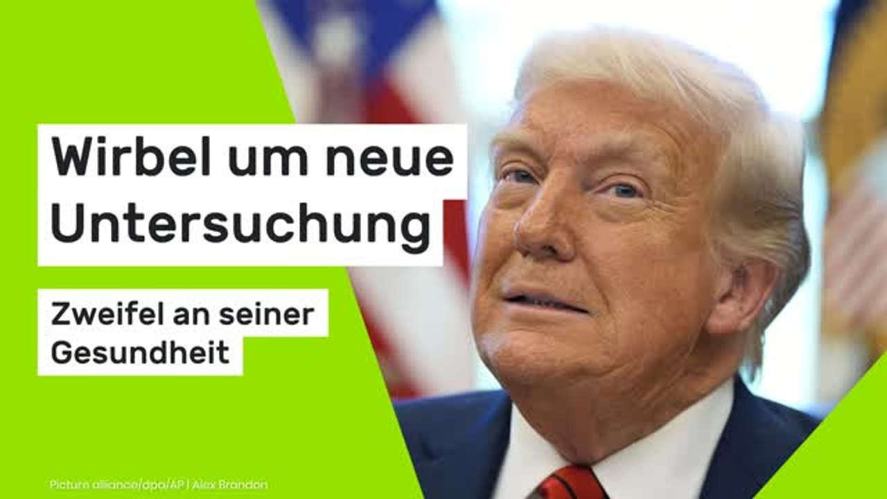 Donald Trump: Wirbel um neue Untersuchung - Pressesprecherin schürt Zweifel an seiner Gesundheit