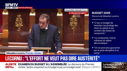 Budget: Sébastien Lecornu annonce "une très importante réforme de l'État"