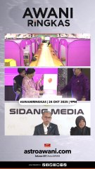 #AWANIRingkas 24 Oktober 2025 | 9PM