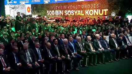Cumhurbaşkanı Erdoğan 'Yüzyılın Konut Projesi'nin detaylarını açıkladı!