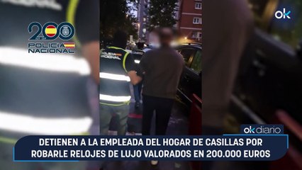 Detienen a la empleada del hogar de Casillas por robarle relojes de lujo valorados en 200.000 euros