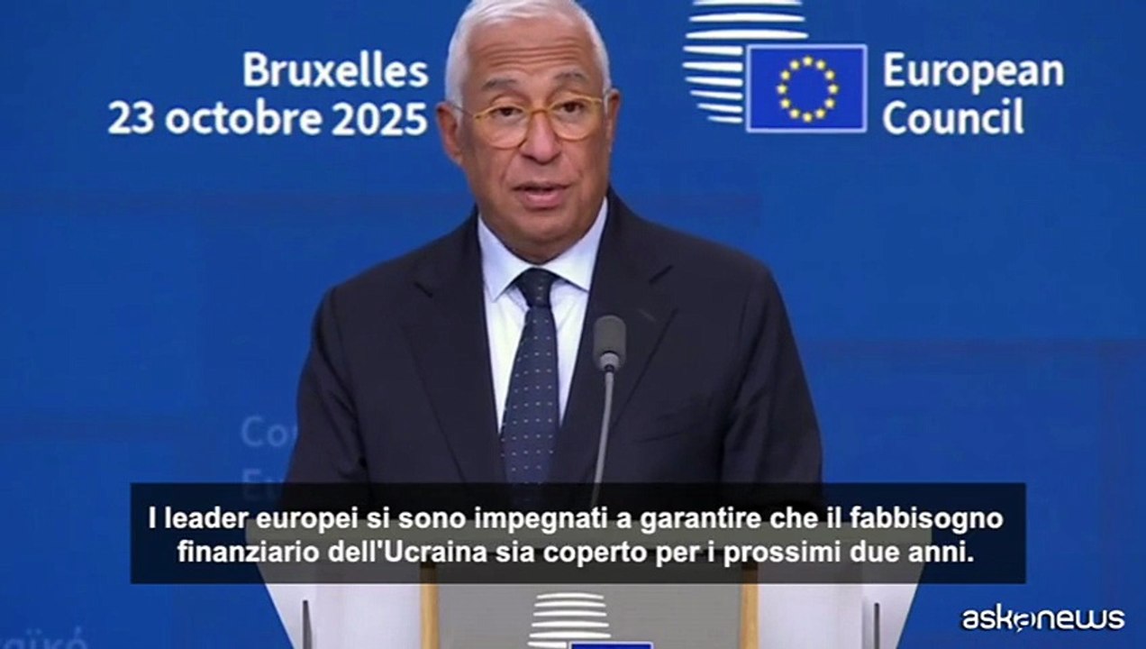 Ucraina, Costa: impegno Ue a sostegno finanziario per due anni