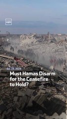 Must Hamas Disarm for the Ceasefire to Hold