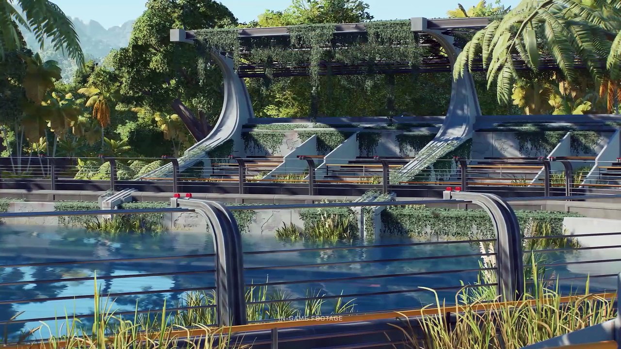 In Jurassic World Evolution 3 baut ihr euch den Dino-Park eurer Träume