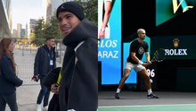 Rolex Paris Masters 2025 - Carlos Alcaraz est arrivé ce vendredi pour la première à Paris La Defense Arena